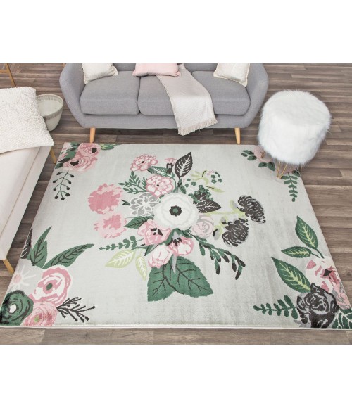 Rugs America Hanna RA30526 Beige Rugs America Hanna RA30526 Beige Area Rug 9 ft. x 12 ft. Rectangle
