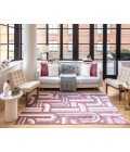 Elizabeth Sutton Vela RA32165 Burgundy Area Rug 2 ft. x 4 ft. Rectangle