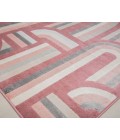 Elizabeth Sutton Vela RA32165 Burgundy Area Rug 2 ft. x 4 ft. Rectangle