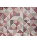 Elizabeth Sutton Vela RA32190 Burgundy Area Rug 5 ft. x 7 ft. Rectangle