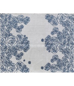 Elizabeth Sutton Vela RA32192 White Area Rug 2 ft. x 4 ft. Rectangle