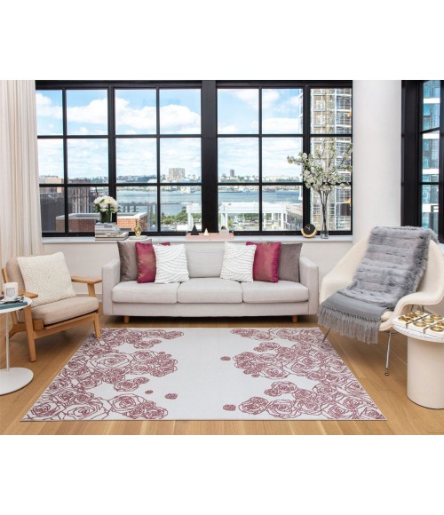 Elizabeth Sutton Vela RA32200 White Elizabeth Sutton Vela RA32200 White Area Rug 8 ft. x 10 ft. Rectangle