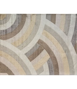 Elizabeth Sutton Vela VE60B Skyspace Geometric Modern Cream Area Rug, 5