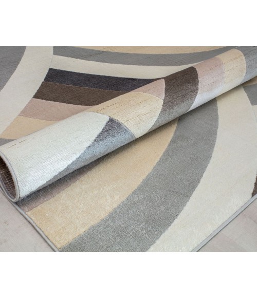 Elizabeth Sutton Vela RA32229 Cream Area Rug 5 ft. x 7 ft. Rectangle