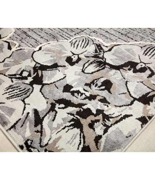 Elizabeth Sutton Vela RA32239 Gray Elizabeth Sutton Vela RA32239 Gray Area Rug 8 ft. x 10 ft. Rectangle