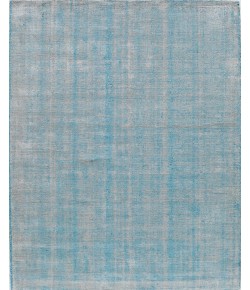 Rugs America Sandra 6195C Stonewash Turquoise Solid Contemporary Blue Area Rug, 2 ft. X 3 ft.
