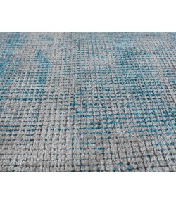 Rugs America Sandra 6195C Stonewash Turquoise Solid Contemporary Blue Area Rug, 2 ft. X 3 ft.