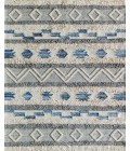 Rugs America Yasmin RA32001 Gray Area Rug 8 ft. x 10 ft. Rectangle