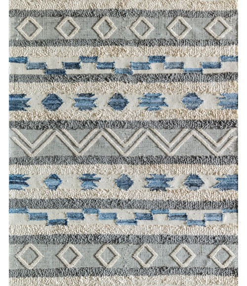 Rugs America Yasmin RA32001 Gray Area Rug 8 ft. x 10 ft. Rectangle