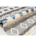 Rugs America Yasmin RA32001 Gray Area Rug 8 ft. x 10 ft. Rectangle