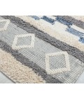 Rugs America Yasmin RA32001 Gray Area Rug 8 ft. x 10 ft. Rectangle