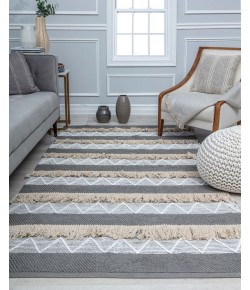 Rugs America Yasmin YV15A Transcendent Tribal Moroccan Blue Area Rug, 8 ft. 0 in. X 10 ft. 0 in.