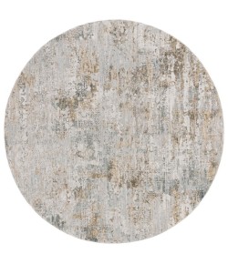 Safavieh Adrianna ADN200 Blue / Gold 6'-7" X 6'-7" Round Area Rug