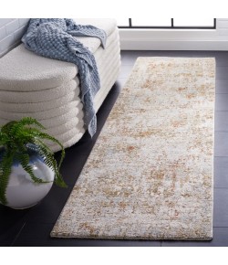 Safavieh Adrianna ADN202 Blue / Gold 2'-2" X 8' Runner Area Rug