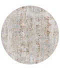 Safavieh Adrianna ADN202 Blue / Gold 6'-7" X 6'-7" Round Area Rug