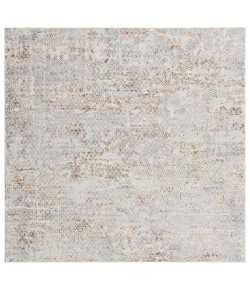 Safavieh Adrianna ADN206 Blue / Gold 6'-7" X 6'-7" Square Area Rug