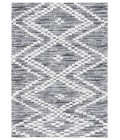 Safavieh Alamo Area Rug ALM717H-4 Safavieh Alamo ALM717 Charcoal / Ivory 4' X 6' Rectangle Area Rug