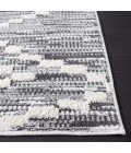 Safavieh Alamo Area Rug ALM717H-28 Safavieh Alamo ALM717 Charcoal / Ivory 2'-2" X 8' Runner Area Rug