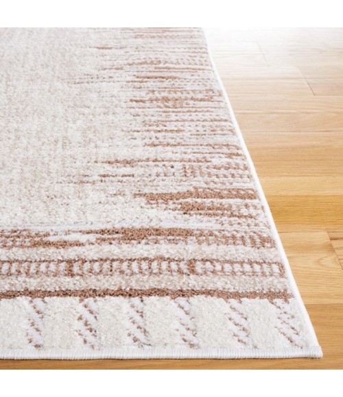 Safavieh Alamo Area Rug ALM732T-28 Safavieh Alamo ALM732 Taupe / Ivory 2'-2" X 8' Runner Area Rug
