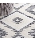 Safavieh Alamo Area Rug ALM737H-7R Safavieh Alamo ALM737 Ivory / Charcoal 6'-7" X 6'-7" Round Area Rug
