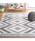 Safavieh Alamo Area Rug ALM737H-5 Safavieh Alamo ALM737 Ivory / Charcoal 5'-3" X 7'-6" Rectangle Area Rug