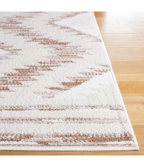 Safavieh Alamo ALM737 Ivory / Taupe 2'-2" X 8' Runner Area Rug