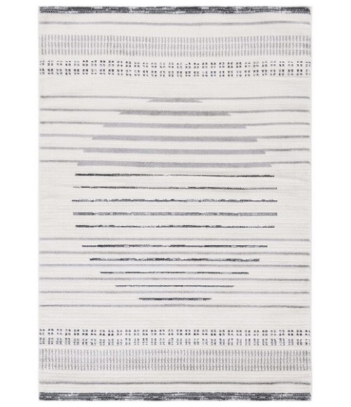 Safavieh Alamo Area Rug ALM774F-4 Safavieh Alamo ALM774 Ivory / Grey 4' X 6' Rectangle Area Rug