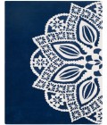 Safavieh Allure ALR122 Navy / Ivory 5' X 8' Rectangle Area Rug