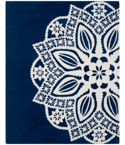 Safavieh Allure ALR122 Navy / Ivory 8' X 10' Rectangle Area Rug