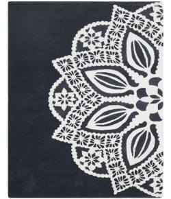Safavieh Allure ALR122 Grey / Ivory 4' X 6' Rectangle Area Rug