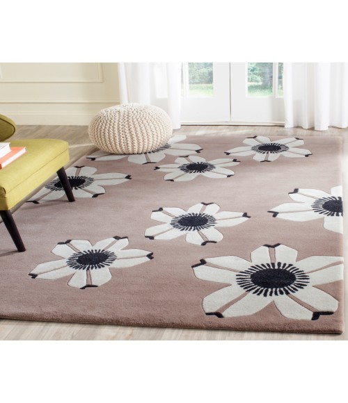 Safavieh Allure ALR123 Brown 8' X 10' Rectangle Area Rug