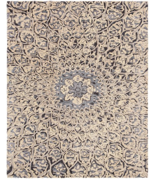 Safavieh Allure ALR419 Ivory / Charcoal 4' X 6' Rectangle Area Rug