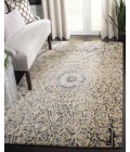 Safavieh Allure ALR419 Ivory / Charcoal 4' X 6' Rectangle Area Rug