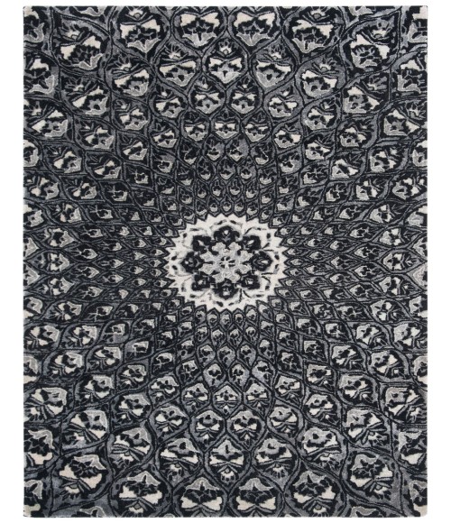 Safavieh Allure ALR419 Ivory / Black 5' X 8' Rectangle Area Rug