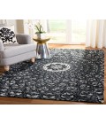 Safavieh Allure ALR419 Ivory / Black 5' X 8' Rectangle Area Rug