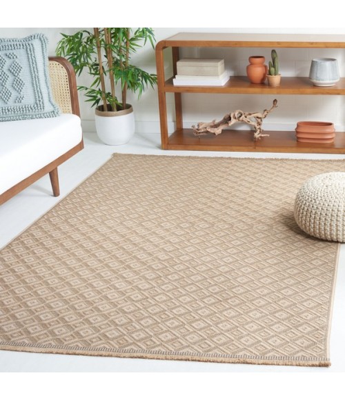 Safavieh Aspect APE410 Natural / Ivory 5'-3" X 7'-6" Rectangle Area Rug