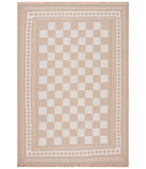 Safavieh Aspect APE458 Natural / Ivory 5'-3" X 7'-6" Rectangle Area Rug