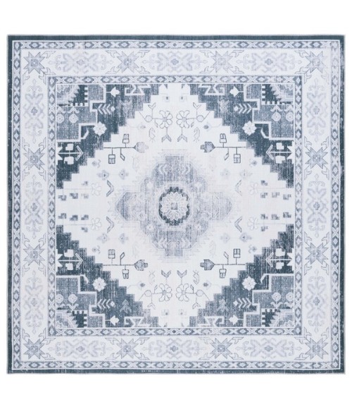 Safavieh Arizona ARZ107 Grey Green / Ivory 6' X 6' Square Area Rug