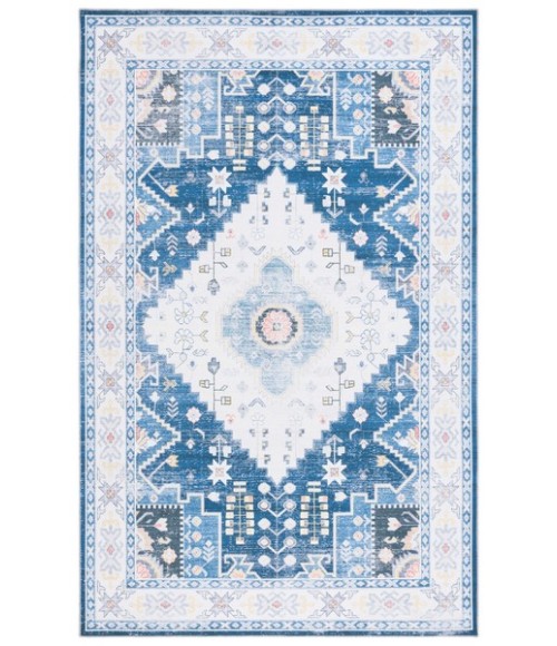 Safavieh Arizona ARZ107 Navy / Ivory 5' X 8' Rectangle Area Rug