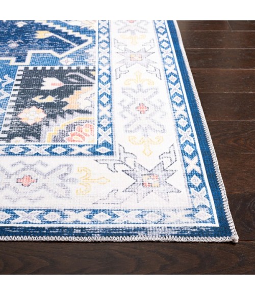 Safavieh Arizona ARZ107 Navy / Ivory 5' X 8' Rectangle Area Rug