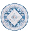 Safavieh Arizona ARZ107 Navy / Ivory 6' X 6' Round Area Rug