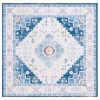 Safavieh Arizona ARZ107 Navy / Ivory 6' X 6' Square Area Rug