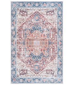 Safavieh Arizona ARZ109 Red / Navy 3' X 5' Rectangle Area Rug