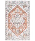 Safavieh Arizona ARZ120 Ivory / Rust 4' X 6' Rectangle Area Rug