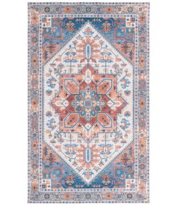 Safavieh Arizona ARZ120 Rust / Navy 3' X 5' Rectangle Area Rug