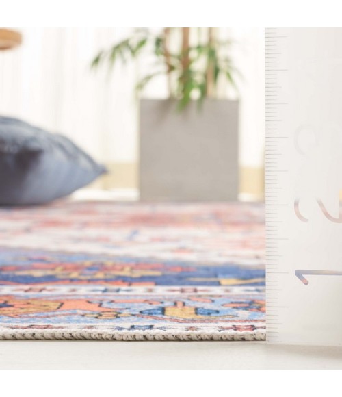 Safavieh Arizona ARZ120 Rust / Navy 3' X 5' Rectangle Area Rug