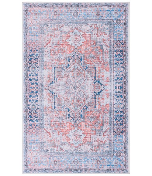 Safavieh Arizona ARZ223 Rust / Navy 3' X 5' Rectangle Area Rug