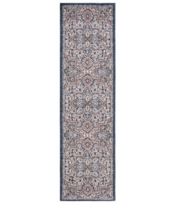 Safavieh Astoria ASA400 Blue / Beige 2'-2" X 8' Runner Area Rug