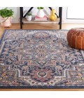 Safavieh Astoria ASA400 Blue / Beige 6'-7" X 6'-7" Square Area Rug