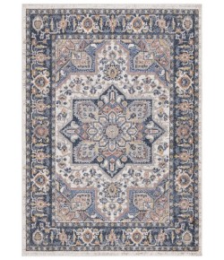 Safavieh Astoria ASA404 Blue / Rust 4' X 6' Rectangle Area Rug